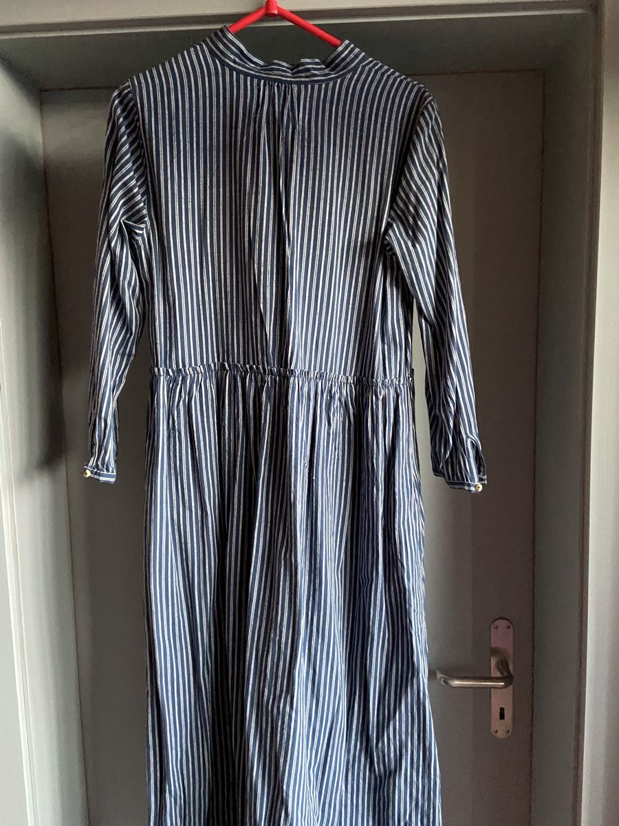 Kleider: Leon & Harper gestreiftes Kleid Gr. L Baumwolle – Gebraucht aus Planken von oeh_g7xb 2