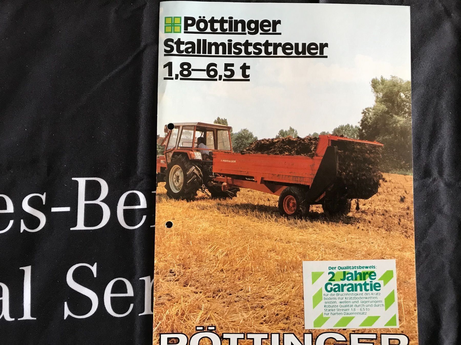 Trattori: Pöttinger Prospekt Dungstreuer – Usato da Balterswil venduto da Jeko1967