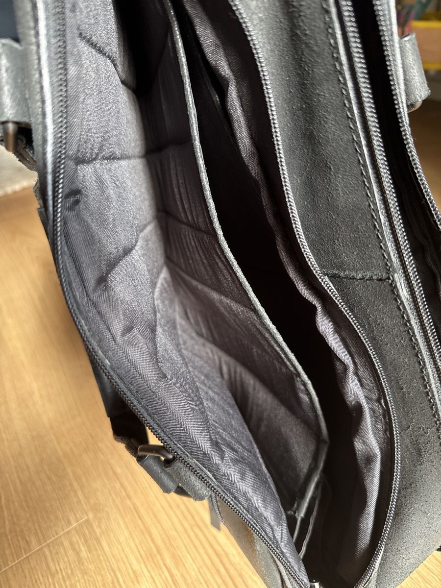 Borse: Jost Leder Designer Laptoptasche schwarz – Usato da Zürich venduto da HanBel 3