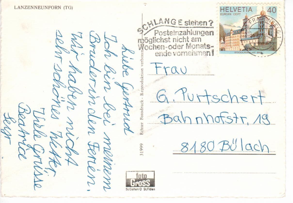 Cartoline postali: Lanzenneuforn – Usato da Wolhusen venduto da Curver9 1