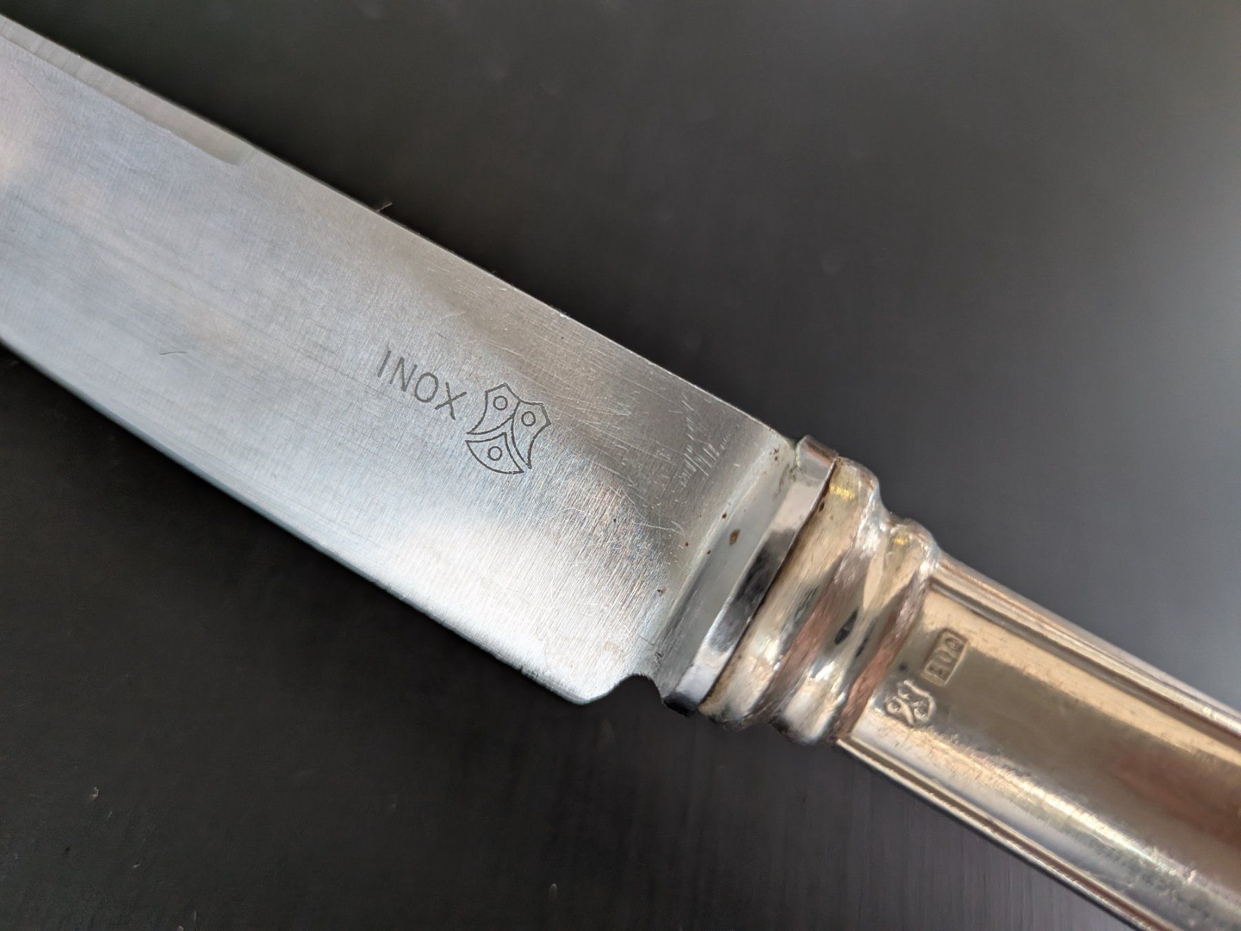 Jezler Besteck: Messer Jezler Silber 800 – Gebraucht aus Emmen von Brockofsky 1