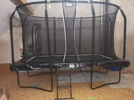 Salta Trampolin, rechteckig, Top Zustand, Gartenspass!