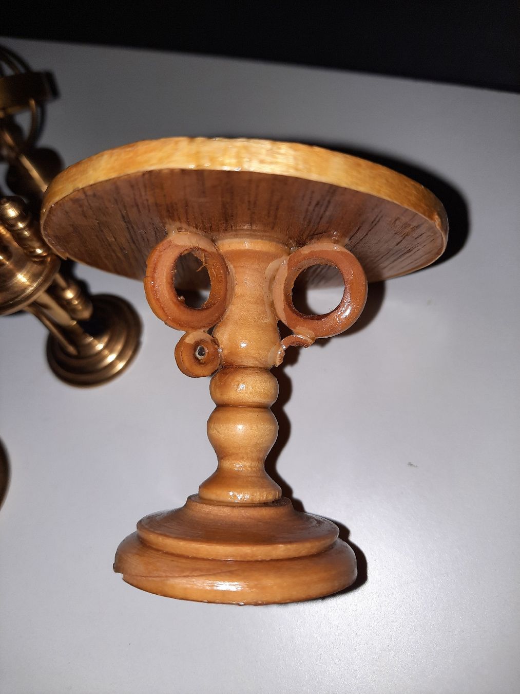 Case e mobili per bambole: oggetti arredo casa bambole in ottone – Usato da Biasca venduto da Old_6blh 7