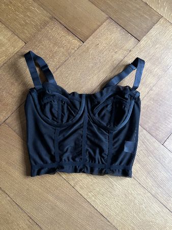Danielle Guizio Mesh Corset