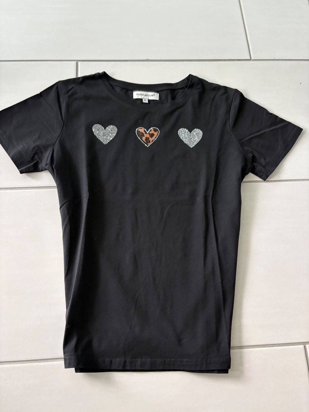 T-Shirts: T-Shirt Gr. M PARAMOUR NEU schwarz – Neu (gemäss Beschreibung) aus Bergdietikon von Utiger55
