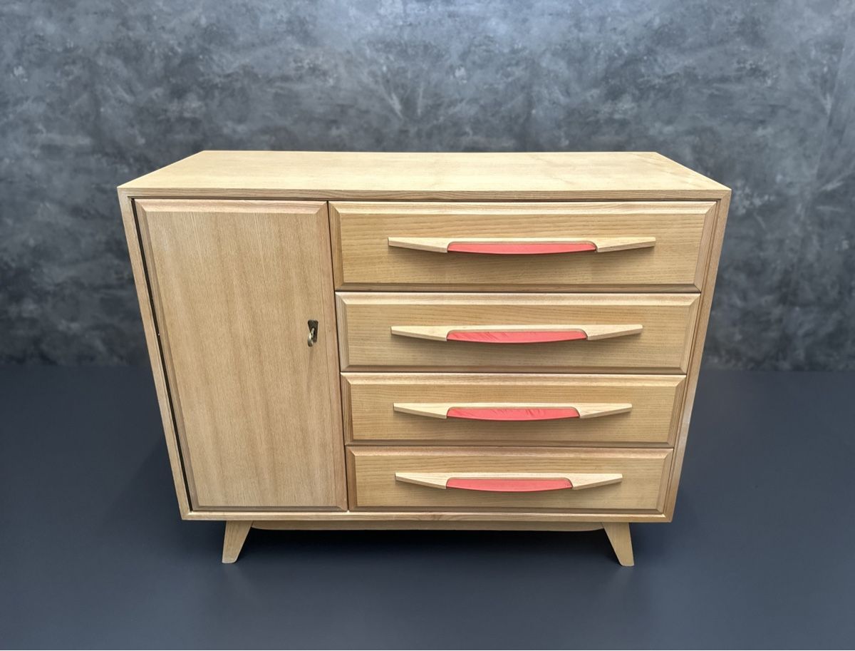 Cassettiere: Corta Multiform Kommode Schweizer Mid-Century Sideboard 60er – Usato da Elsau venduto da Teak_Vintage
