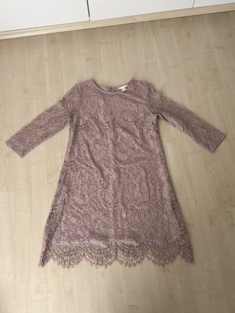 Spitzenkleid in Altrosa H&M (Gr.38)