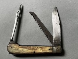 Antikes Victorinox/Victoria Bauernmesser 100 mm mit Säge