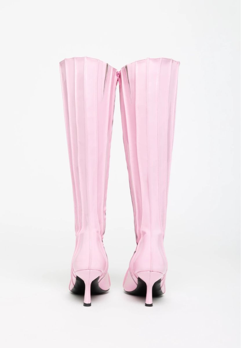Scarpe da donna: BY FAR DOLLY PINK - OVERKNEES - Orginalpreis 875.- – Nuovo e nell'imballaggio originale da Zürich venduto da luxuryoutlet1 5
