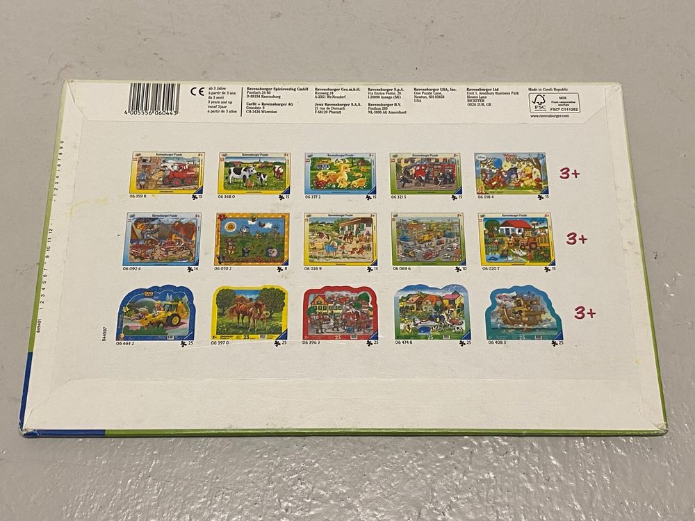 Puzzle Cadre ‘Waldfreunde’ TRÖTSCH – Pour Enfants à Partir De 3 Ans – Grandes Pièces Colorées – Jeu éducatif Et Cadeau Idéal