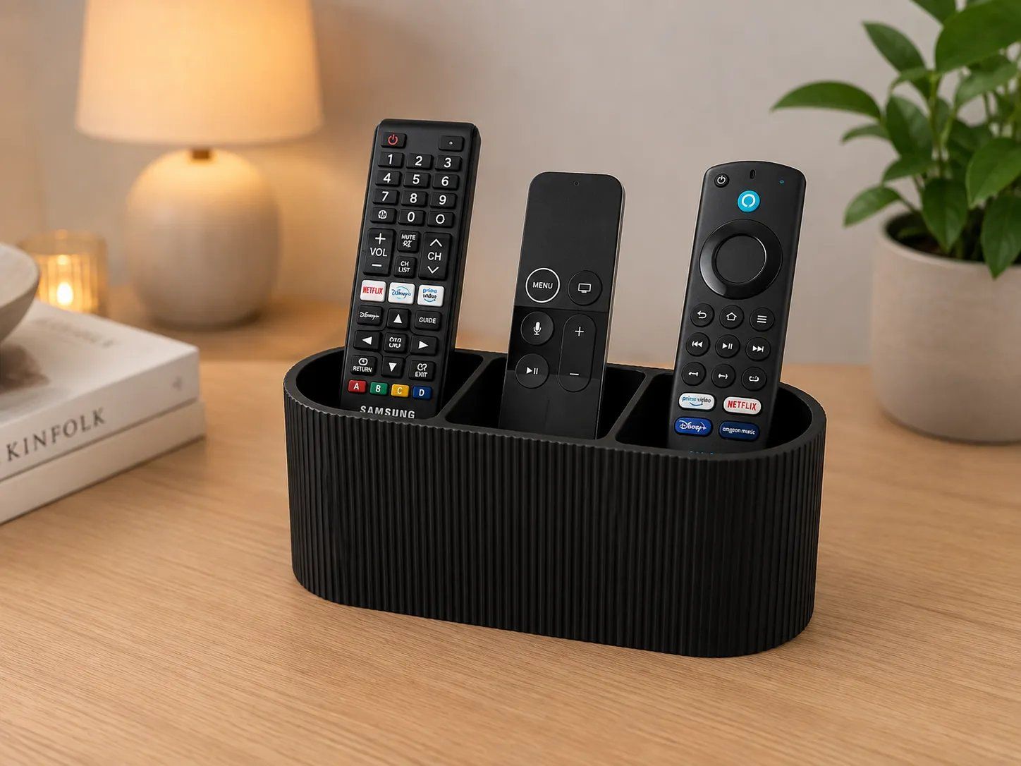 Altro in Decorazioni & Accessori: Rangement Télécommandes Design Moderne Imprimé en 3D – Nuovo (secondo la descrizione) da Gland venduto da Swiss3Design 1