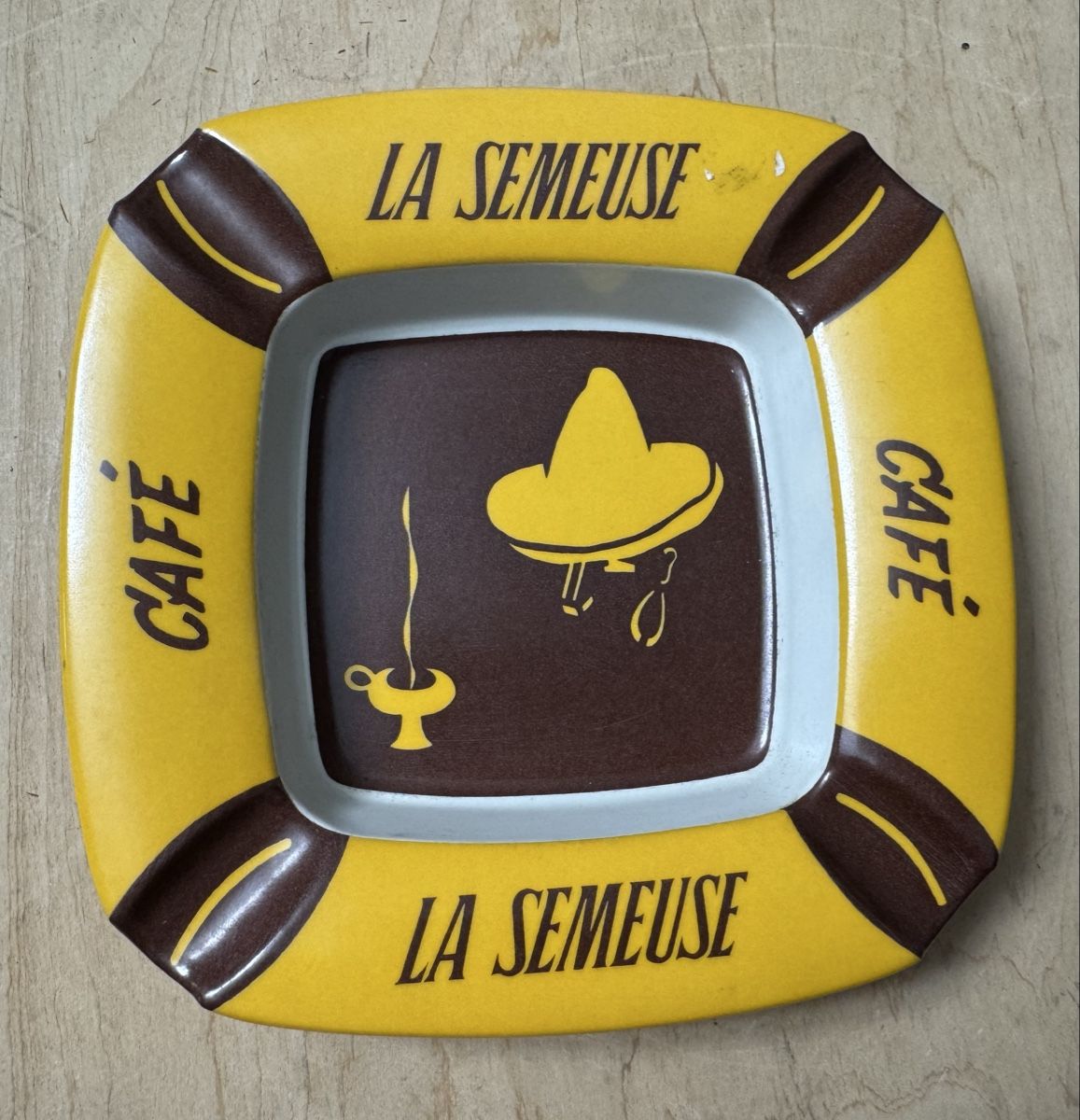 Ornamin Aschenbecher: Aschenbecher La Semeuse, Ornamin, Werbung – Gebraucht aus Rothrist von Luckywinner 2