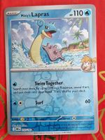 Misty's Lapras - Reverse Holo Pokemon Destined Rivals