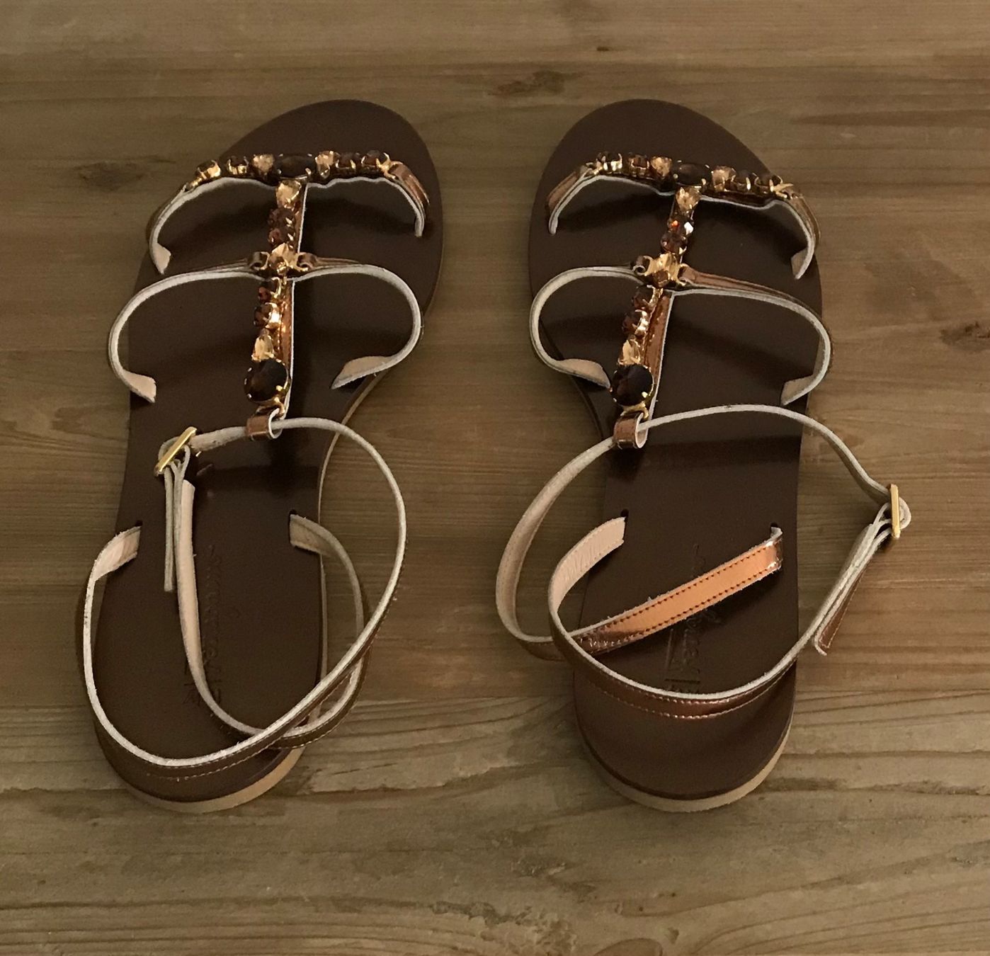 Salvatore Ferragamo Damenschuhe: Salvatore Ferragamon Sandalen Leder Gr. 38 – Gebraucht aus Dänikon ZH von rh7_xmx2 2