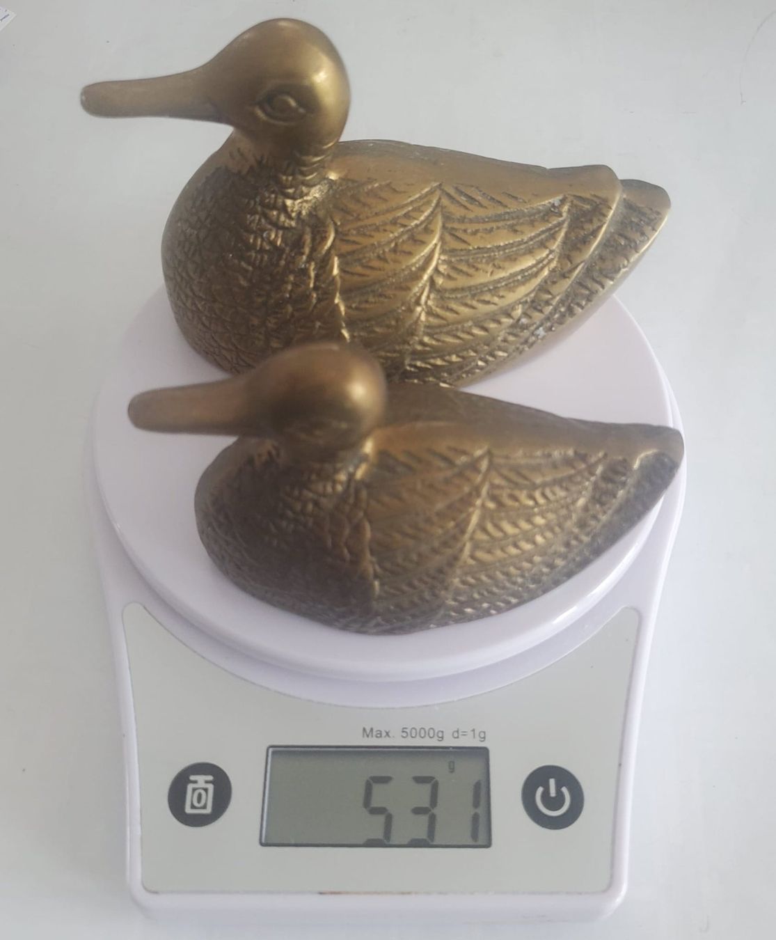 Statuette: Messing Enten Deko Figuren 2er Set – Usato da Opfikon venduto da Diversamente 9