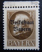 Bayern Kat. 128 I ** 1919 Kat. 42 Euro