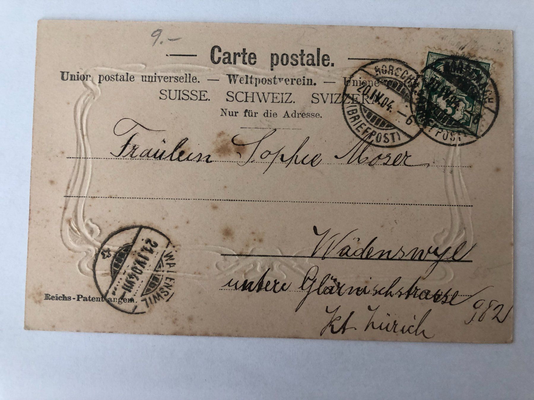 Cartes postales: Rorschach 1904 – D'occasion à Pfäffikon ZH par Waltoversand 1