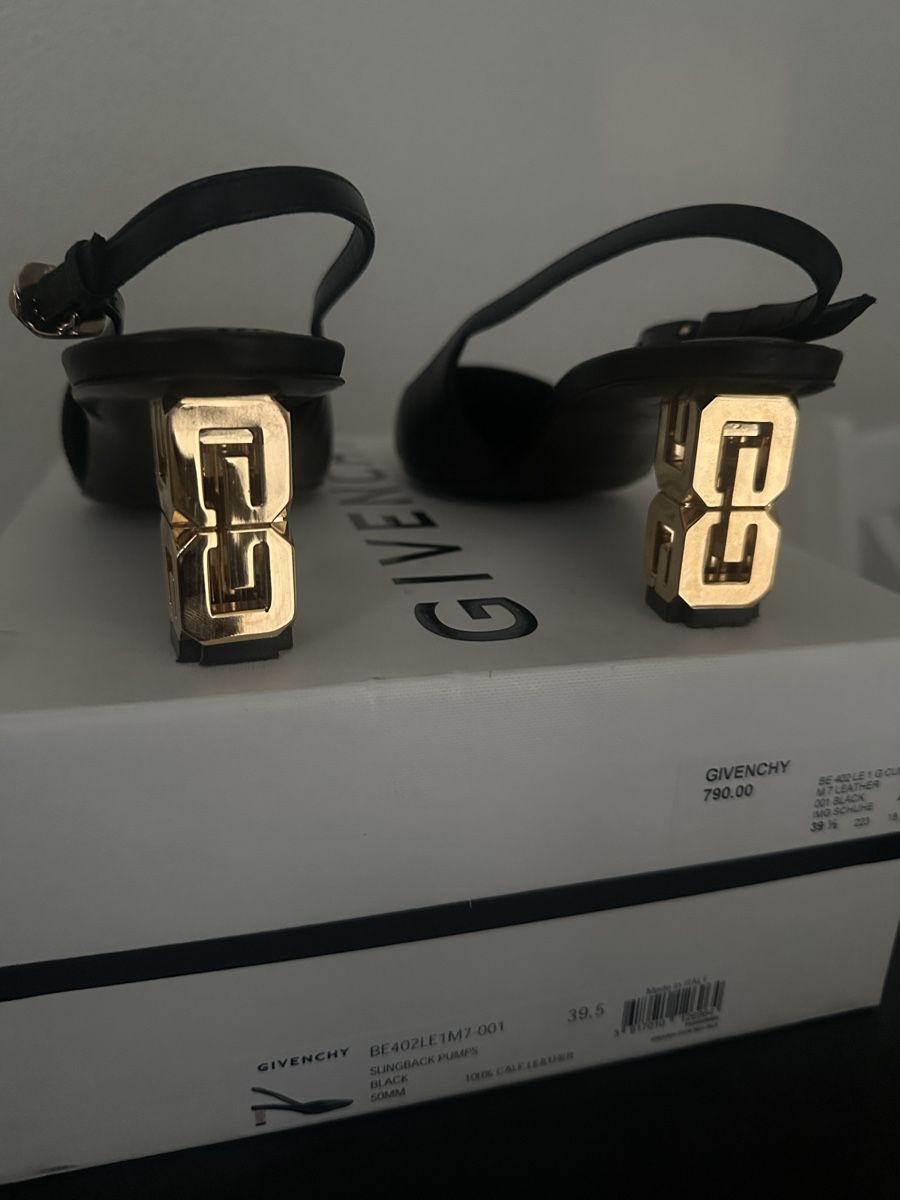 Givenchy Scarpe da donna: Neue Givenchy G-Cube 50 Slingback Pumps 39.5 – Nuovo (secondo la descrizione) da Zürich venduto da kiflicaodcokolade 5