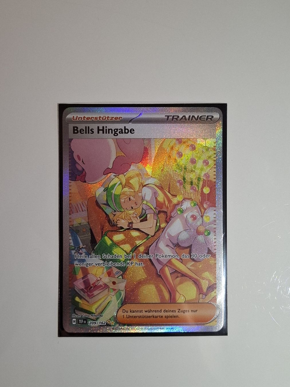 Pokémon Carte collezionabili: Bells Hingabe - Top Zustand! – Nuovo (secondo la descrizione) da Effretikon venduto da PokeDeki
