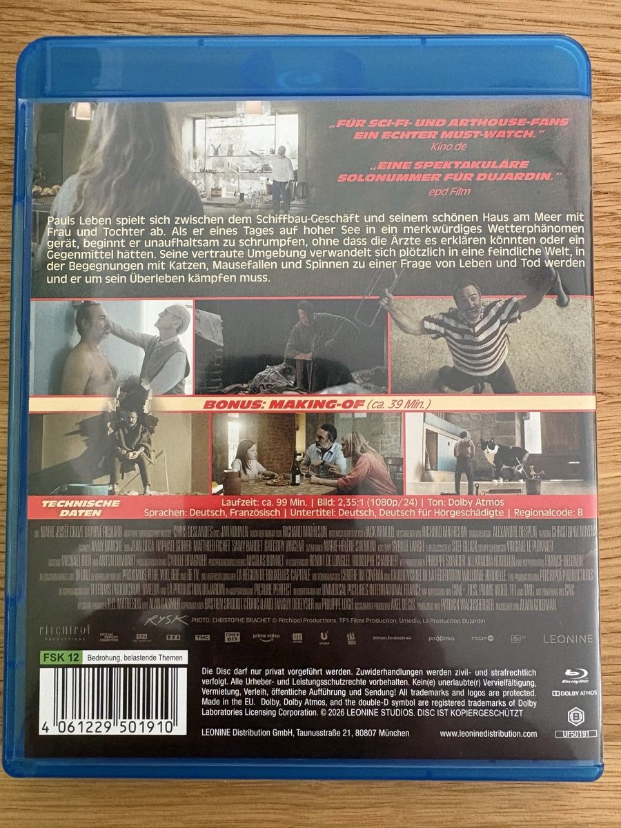 Tutti i DVDs: Der Mann der immer kleiner wurde  – Usato da Thun venduto da Mcgun 1