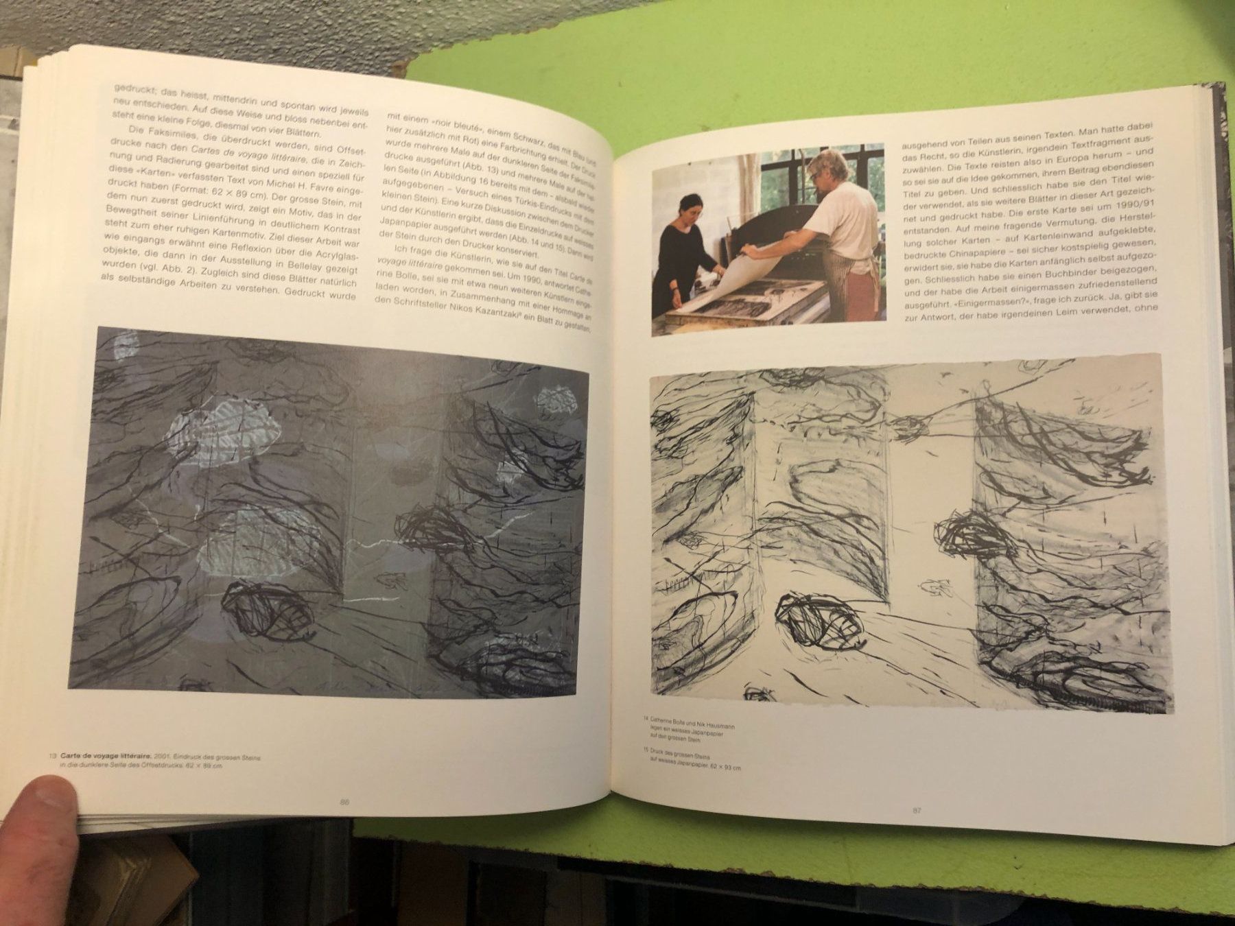 Libri: Bernard Fassbind: Kunst der Lithographie. – Usato da Zürich venduto da allp 8