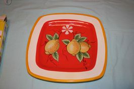 Sehr schöner Früchteteller, Fruchtschale „Tempo Porcellana“