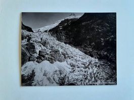 Photo ancienne Glacier Grindelwald Schreckhorn 1880-1900