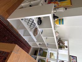 White cube shelf unit KALLAX 3x4 good condition