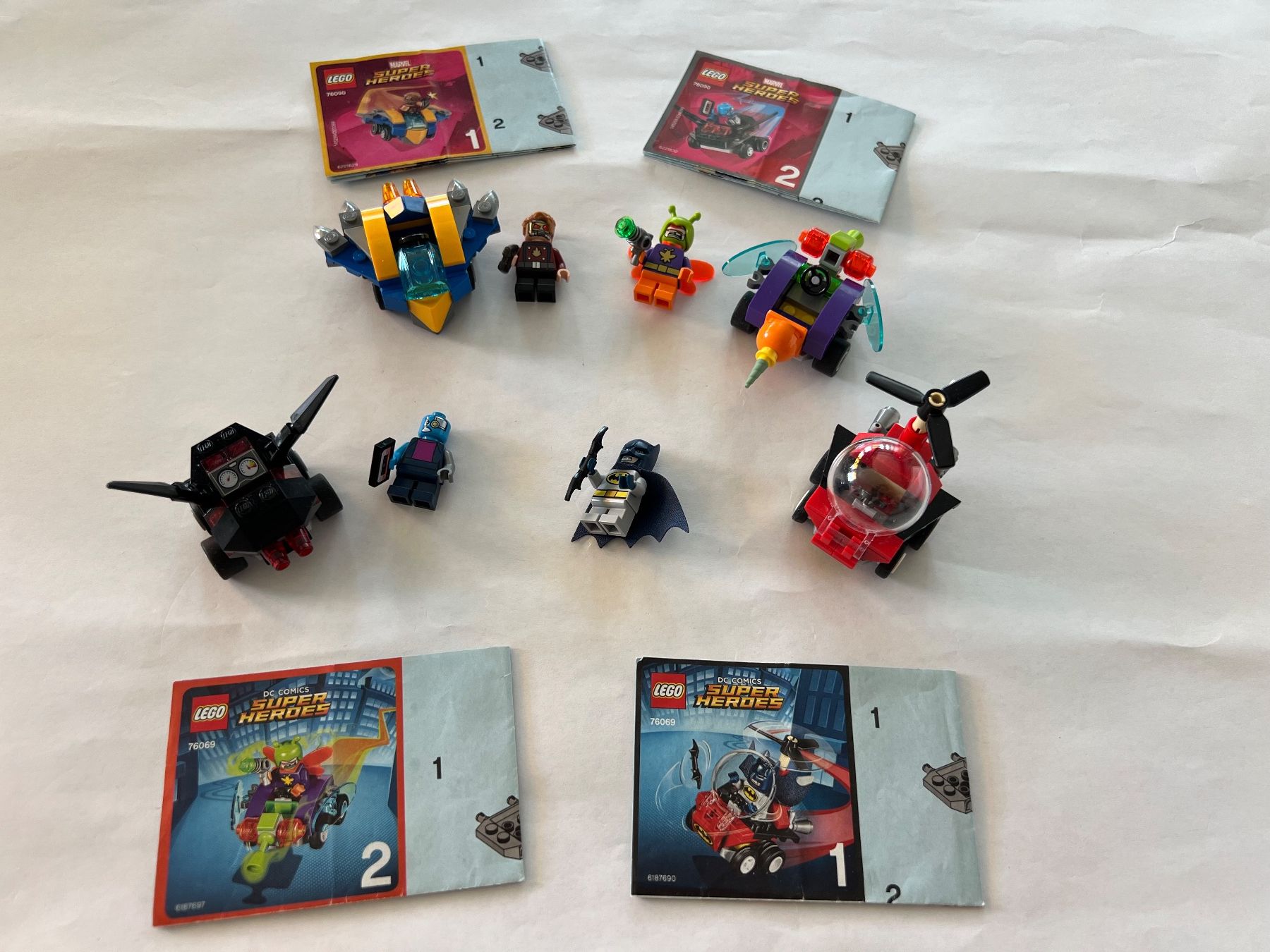 Lego Kit di costruzioni: LEGO Mighty Micros - 2er-Paket Marvel/DC Universe – Usato da Meierskappel venduto da schoene_dinge
