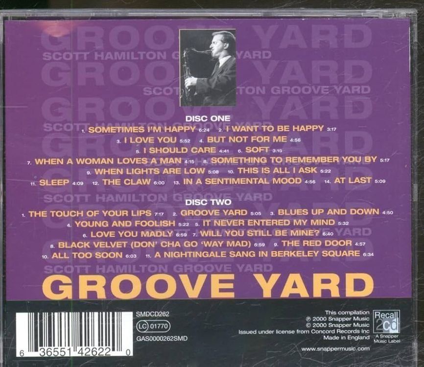 CDs: set 2CD's - Scott Hamilton, Jake Hanna,Nat Pierce,John Bunch – Gebraucht aus Unterbäch von gote 1