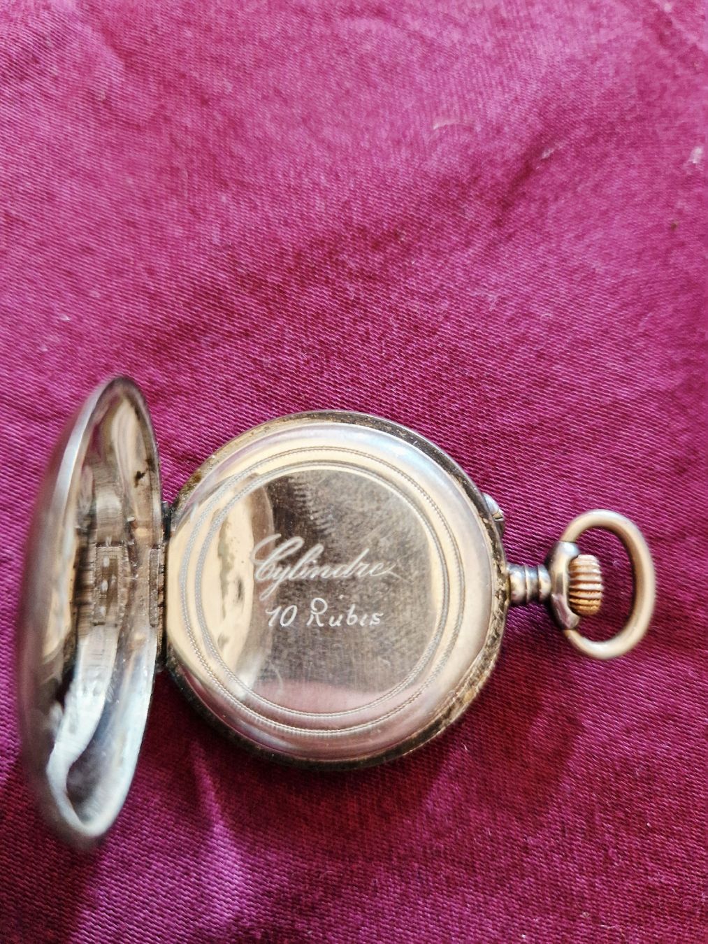 Uhren: Montre à gousset ancienne en Argent 800 – Gebraucht aus Undervelier von Tufitufi7 3
