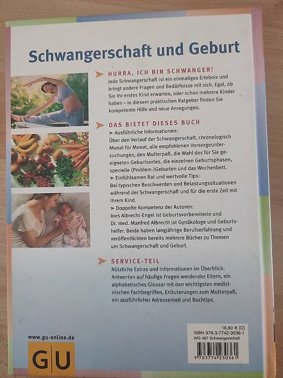 Libri: GU Schwangerschaft und Geburt – Usato da Aefligen venduto da surfi88 1