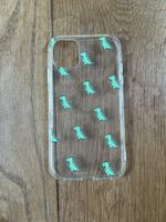 iPhone 11 Hülle transparent mit Dinosauriern