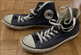 Converse All Star High - Grau Blau / Navy 41.5 / M 8 / W 10