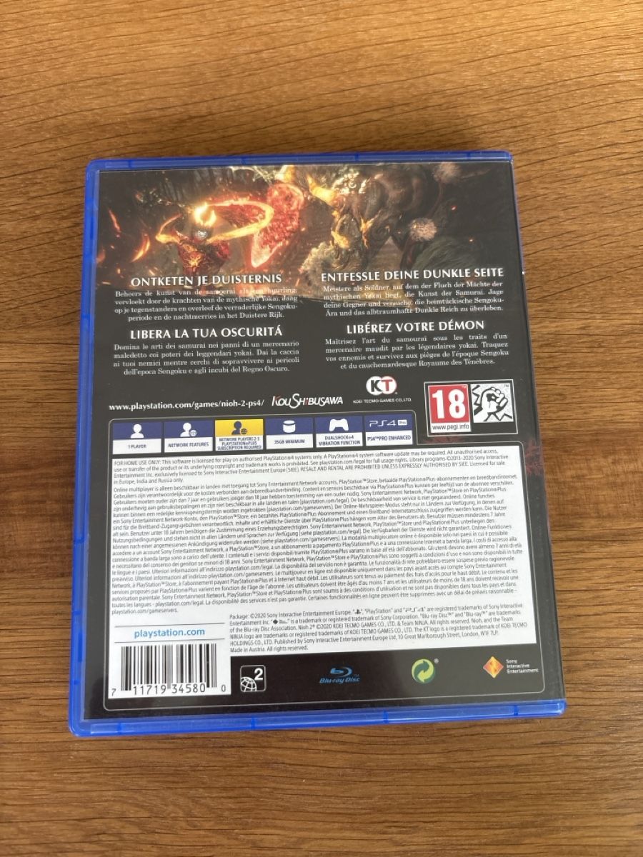Spiele: Nioh 2 - PS4 Game – Neu (gemäss Beschreibung) aus Gasel von Sunisshining123 1