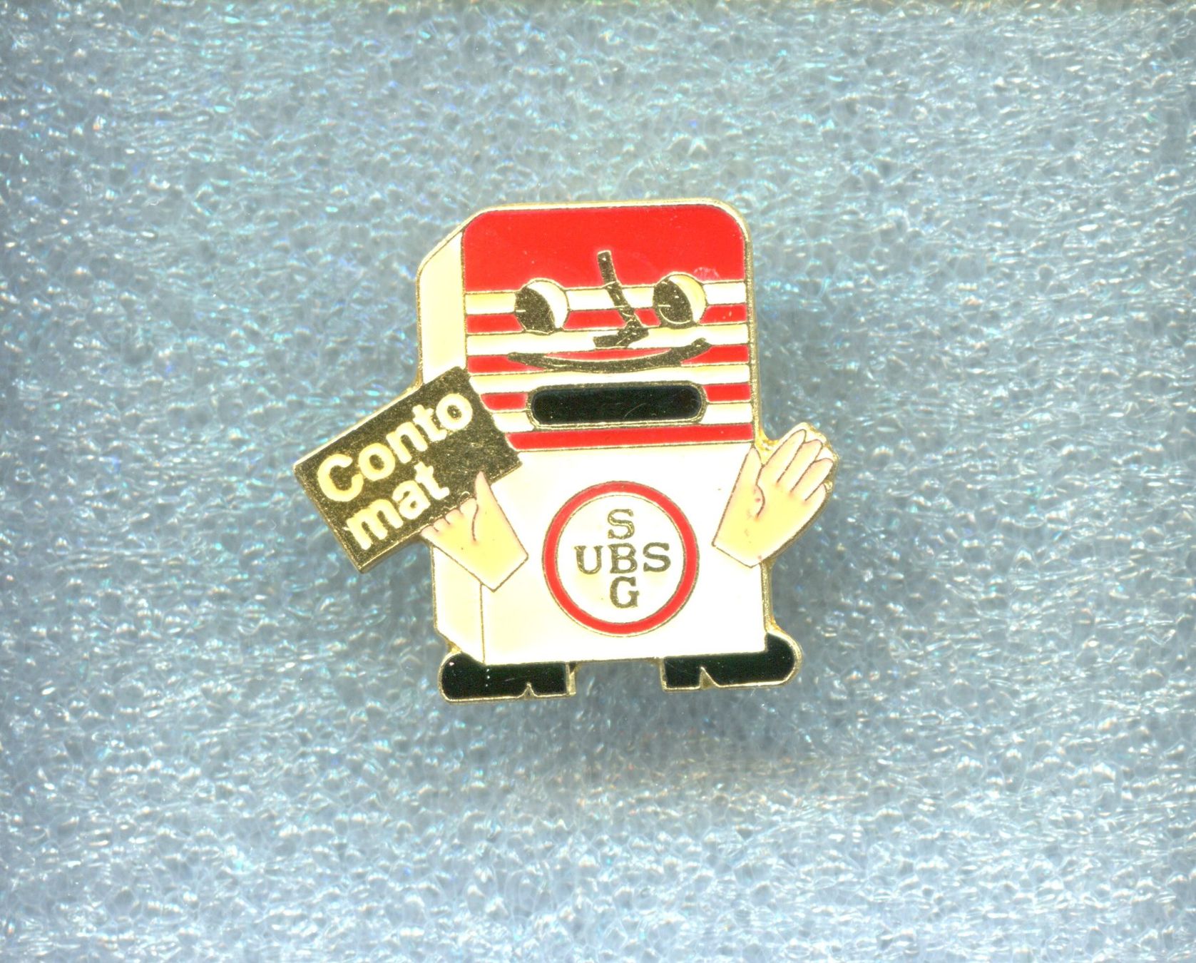 Placchette & Badge: UBS Bank  Contomat – Usato da Winterthur venduto da Sammleroase