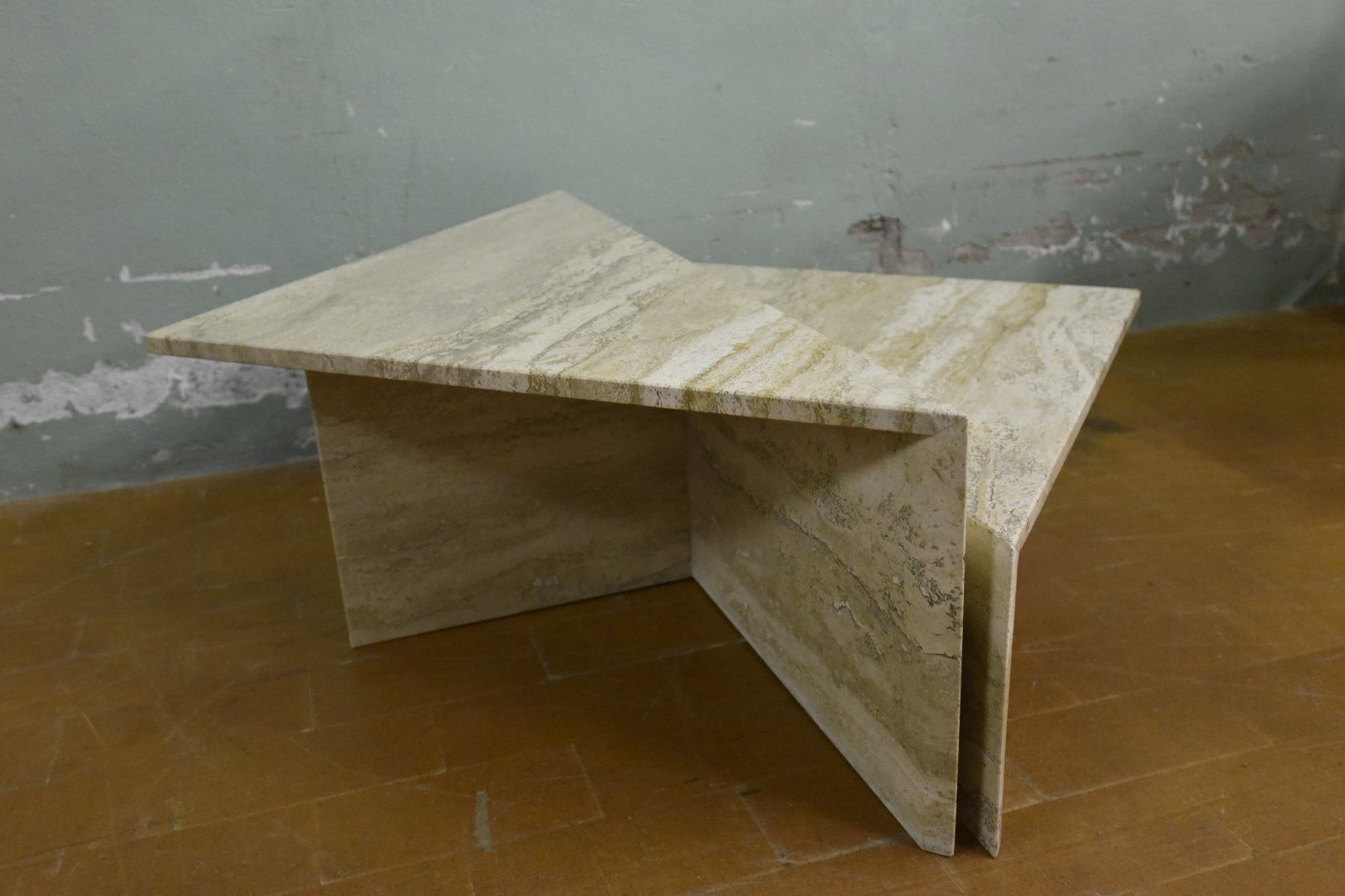 Tavoli: Designer Couchtisch Up&Up Travertin – Usato da Lichtensteig venduto da Usedinstorecom 3