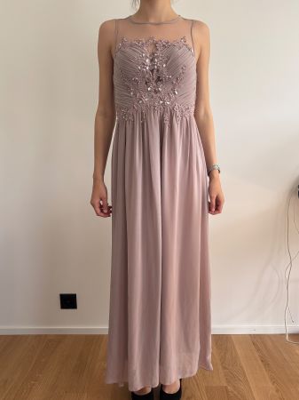 Lilarosa Festkleid von Chiara Forthi, Gr. XS