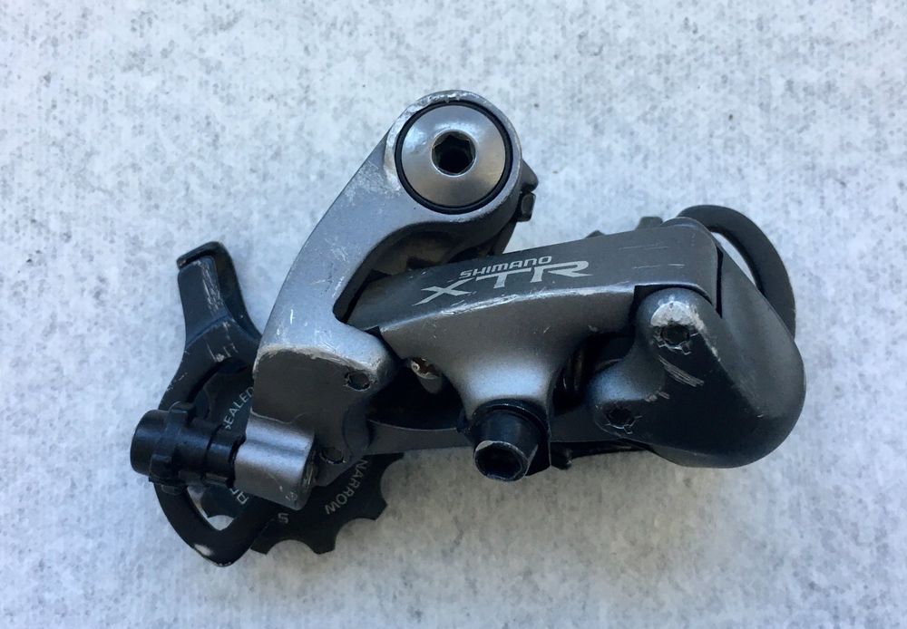 Dérailleur Arrière Shimano XTR RD-M950 8/9 Vitesses - VTT Vintage, Pièce Retro Pour Montage 26 Pouces