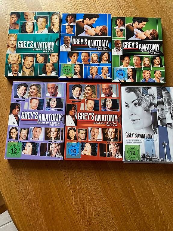 Tutti i DVDs: Diverse DVDs Greys Anatomy – Usato da Pratteln venduto da Siri04