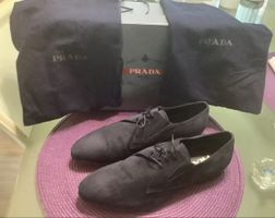 PRADA HERRENSCHUH GR.39 WILDLEDER