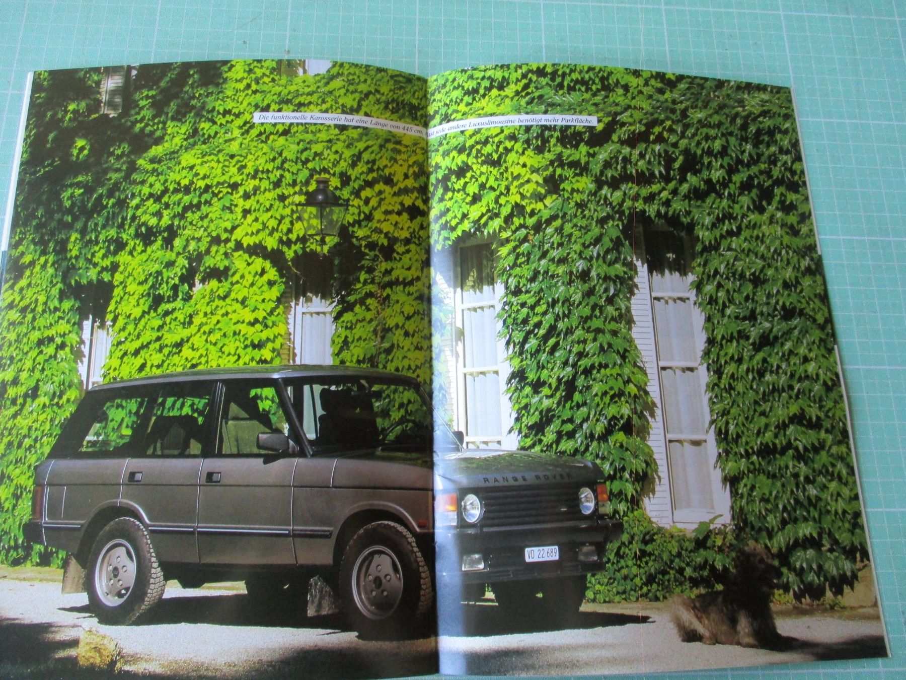 Land Rover Documents: Range Rover Broschüre 1990er - – D'occasion à Ottikon Gossau ZH par hokuspokus 8