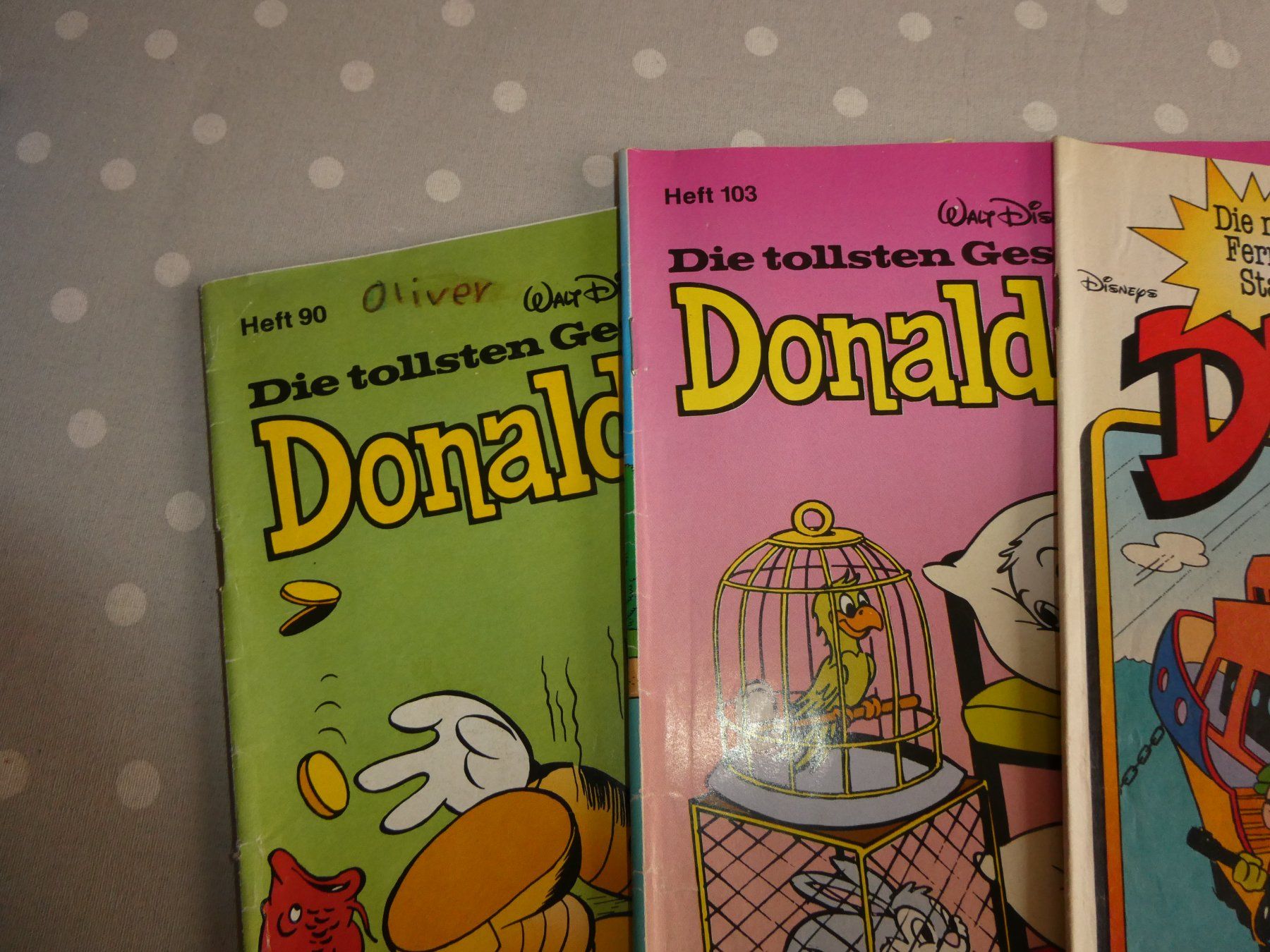 Comics: 4 Donald Duck Comics - Sammlerstücke – Gebraucht aus Mels von KOSL 1