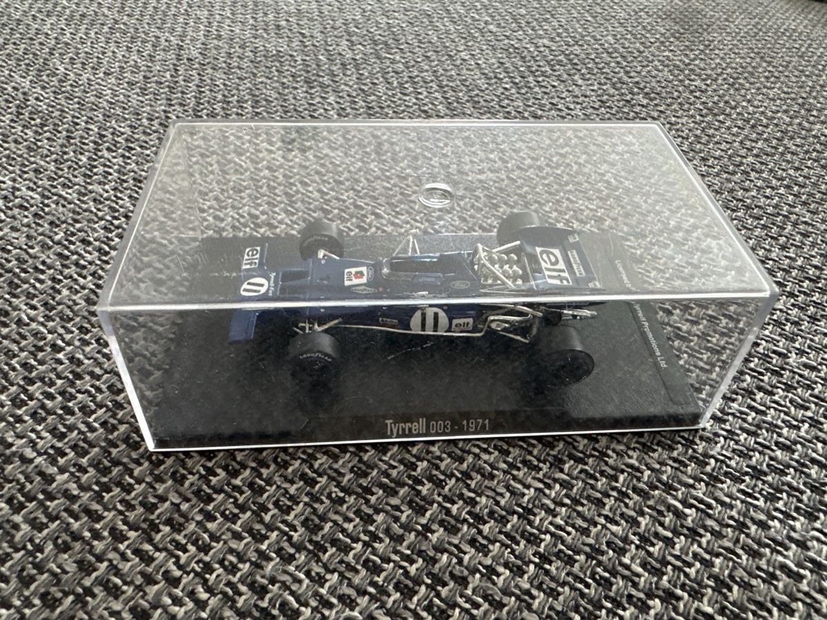 Modellini d'auto: Tyrrell 003 - 1971 1:43 Top ab 9.- – Nuovo (secondo la descrizione) da Sennwald venduto da HARO-Import 1