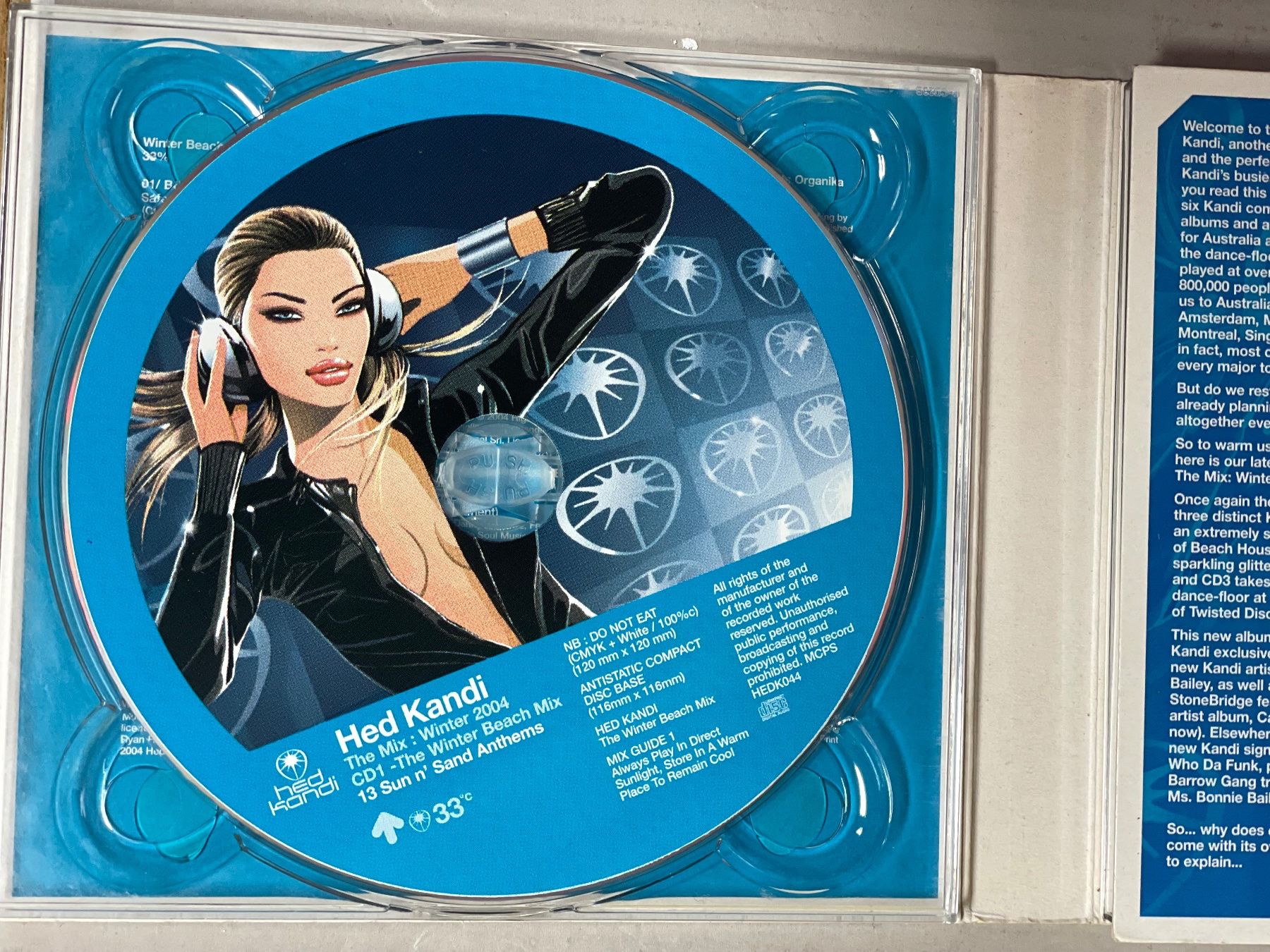 CD: Hed Kandi - Mix Winter – Usato da Muri b. Bern venduto da AdidasCollector 5