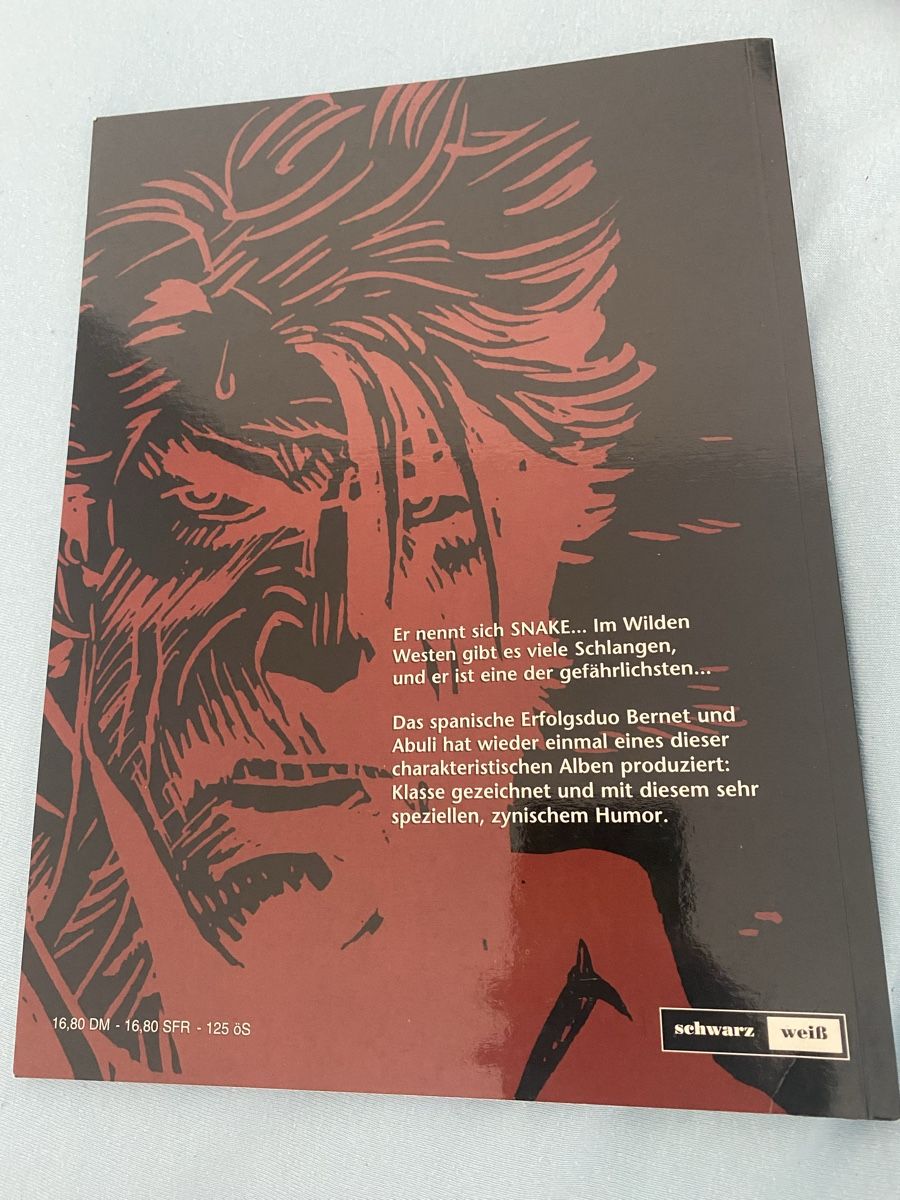 Fumetti: Snake, Abuli/ Bernet, Deutsch – Usato da Jona venduto da Mister_N0 1