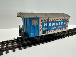 Bemo - MOB Gk 511 - Gedeckter Güterwagen "Henniez"