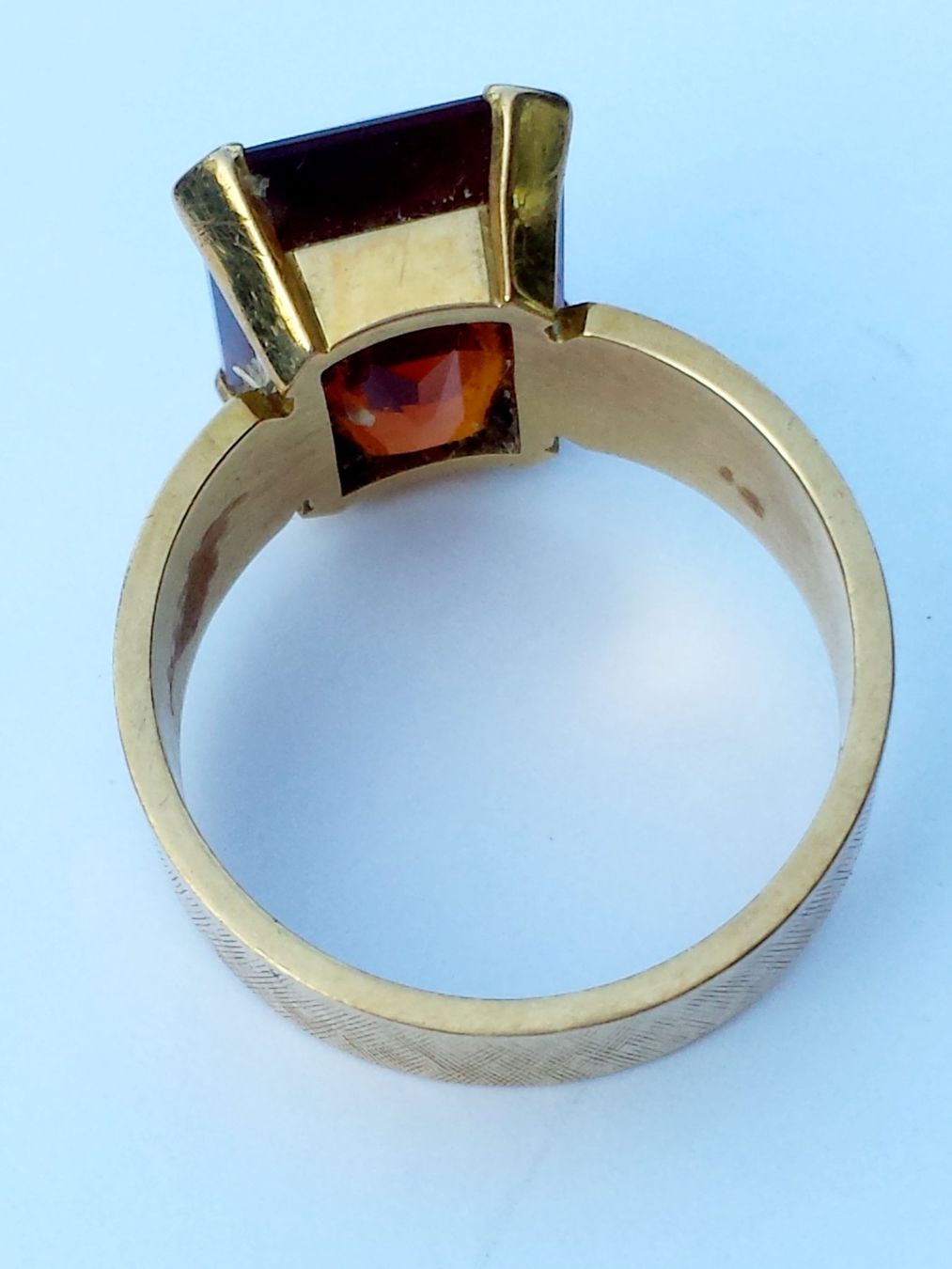 Anelli: Gold Fingerring – Nuovo e nell'imballaggio originale da Zürich venduto da adriben 6