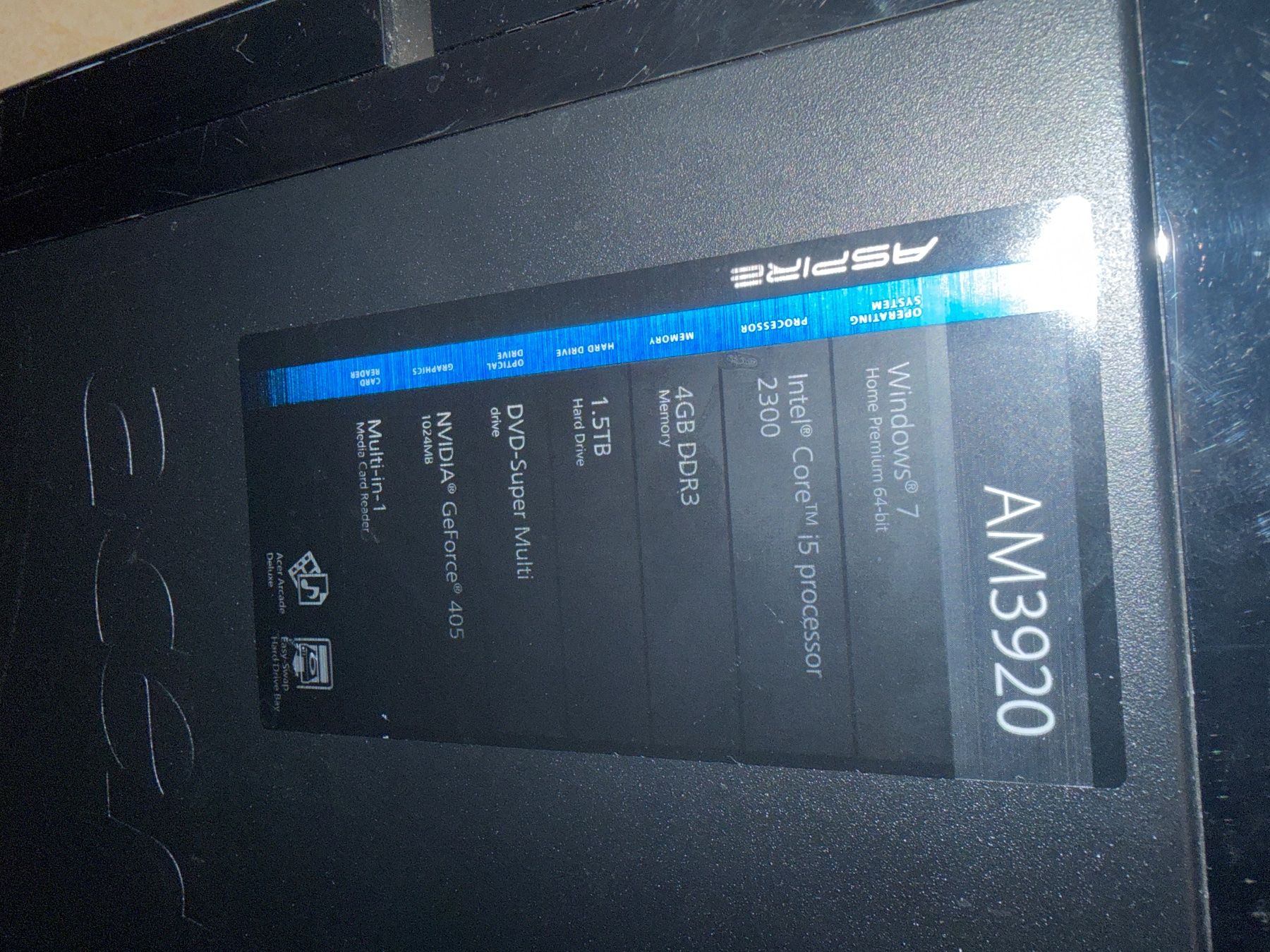 Acer PC: Acer Aspire PC Intel Core i5 – Usato da Zürich venduto da fresh0001 4