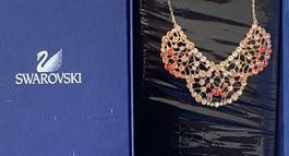 Swarovski Kette, selten ,vintage Neu mit Box und Schutzhülle